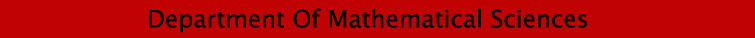 Click for Department of Mathematical Sciences